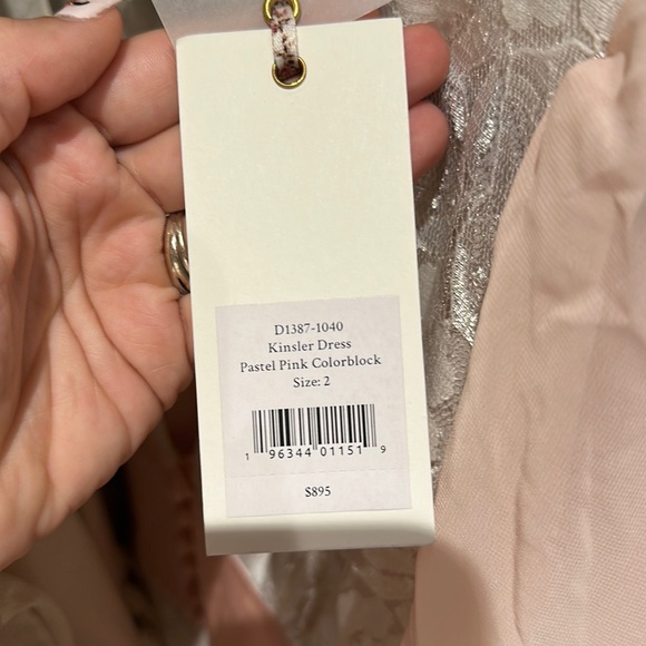 LOVESHACKFANCY
Kinsler paneled satin, chiffon and lace maxi dress - Picture 8 of 10